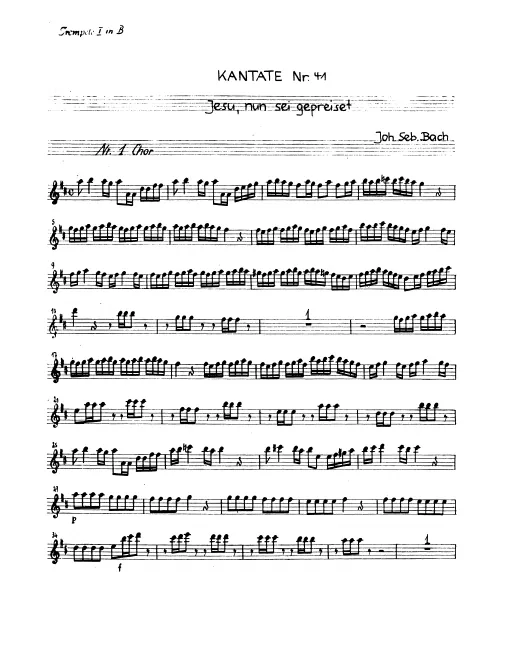 Trumpet 1, 2, 3 (B)