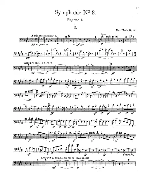 Bassoon 1, 2