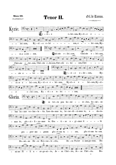 Tenor II (momochrome)