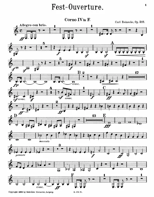 Horn 4 (F)
