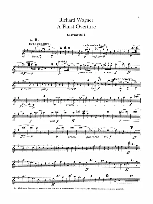 Clarinet 1 (B♭)