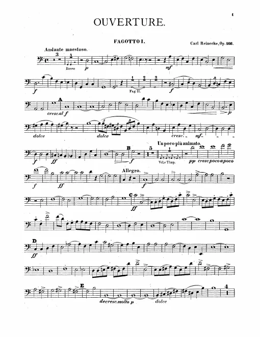 Bassoon 1, 2