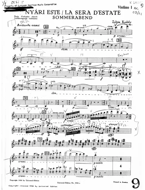 Violins I