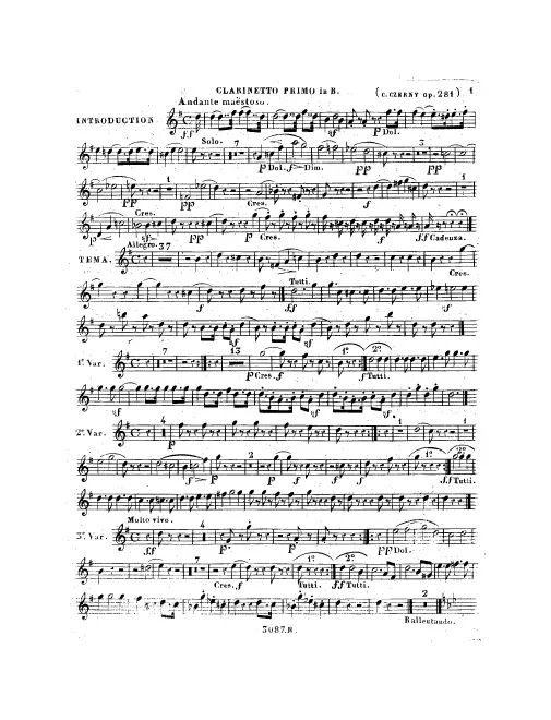 Clarinet 1, 2 (B)