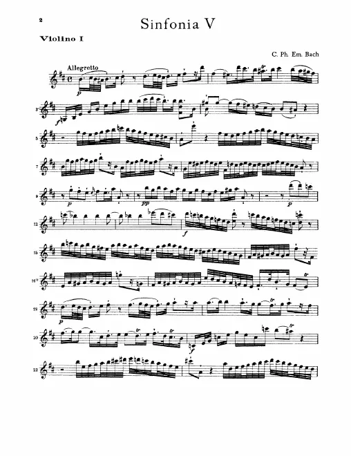 Violins I