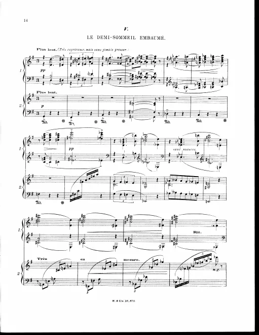 5. Le demi-sommeil embaumé