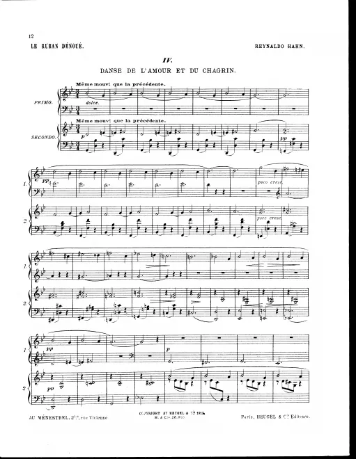 4. Danse de l'amour et du chagrin