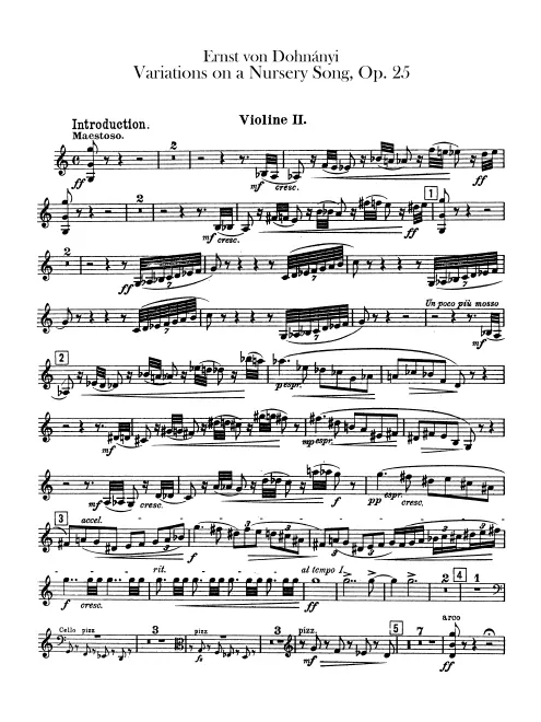 Violins II