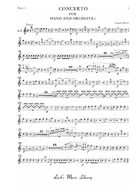 Horn 1 (D)