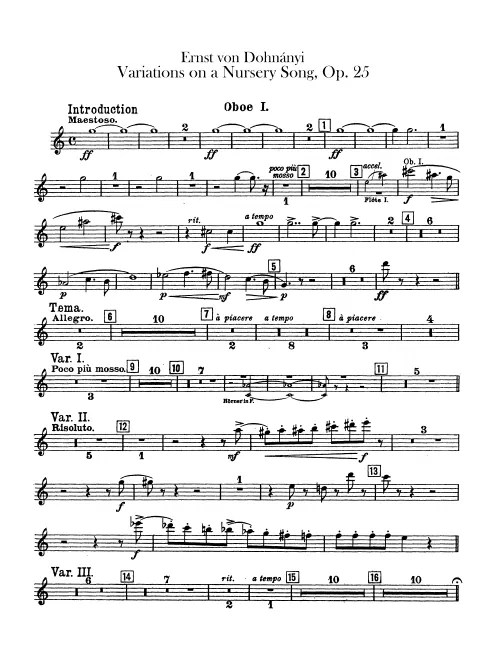 Oboe 1