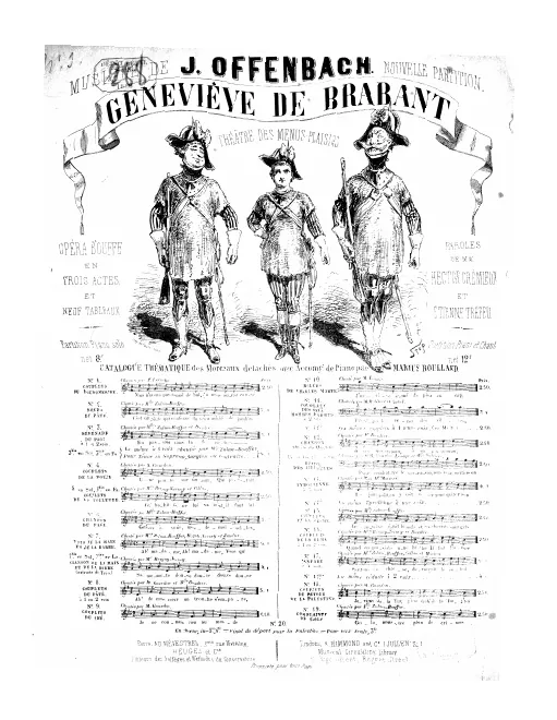 No.3, Sérénade du page: "En passant sous la fenètre" (Act I, No.3), duet in G major