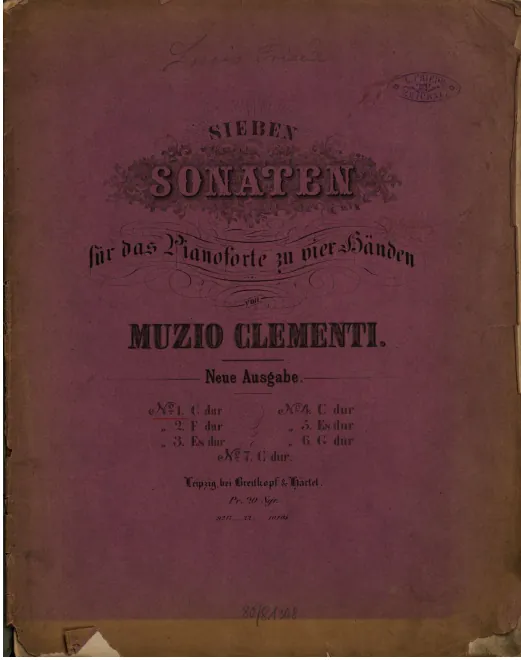 Duet No.1 in C major