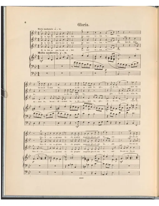 II. Gloria in excelsis