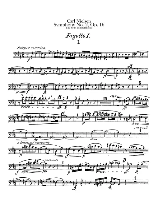 Bassoon 1, 2