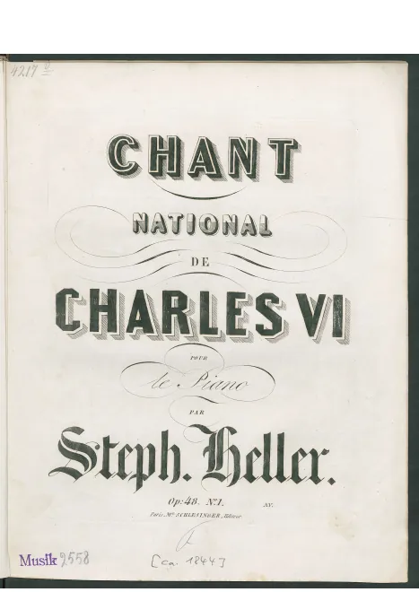1. Chant national de Charles VI