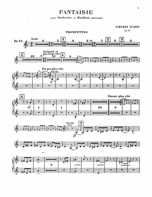 Trumpet 1/2 (F)