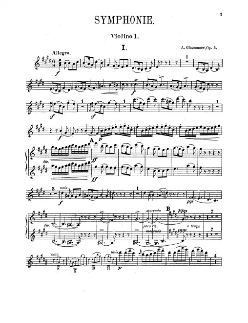 Violins I