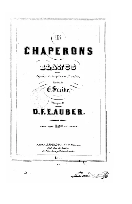 Preliminaries Overture Act I Act II (Nos. 6-7)