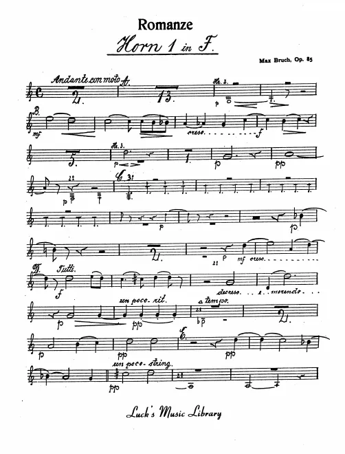 Horn 1, 2, 3 (F)