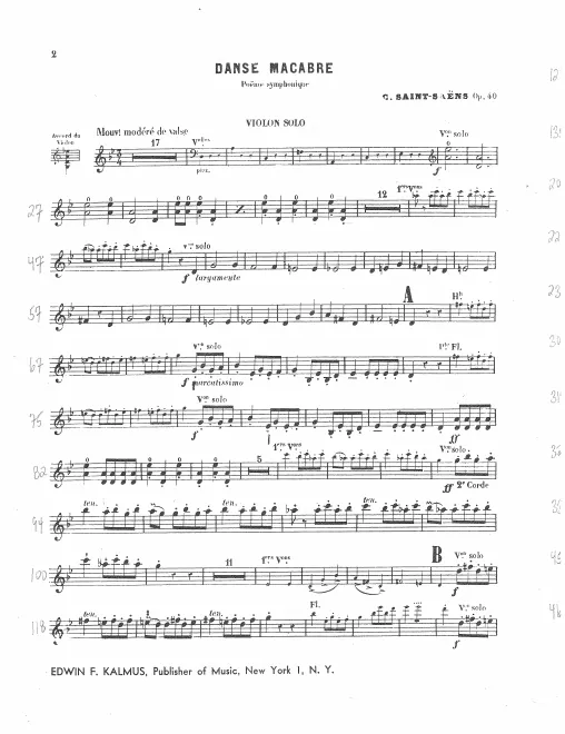 Violin solo