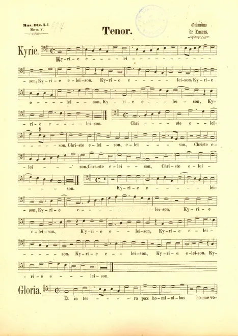 Tenor (color scan)