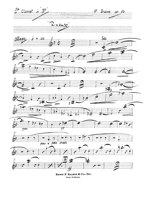 Clarinet 1 (B♭)