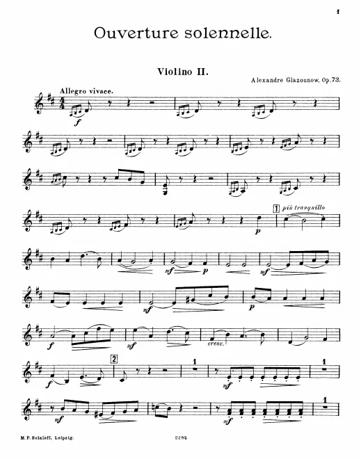 Violins II