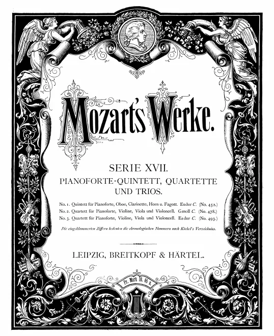 Piano Score (original engraving)
