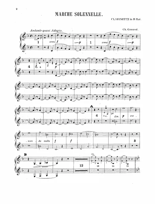 Clarinet 1/2 (B♭)