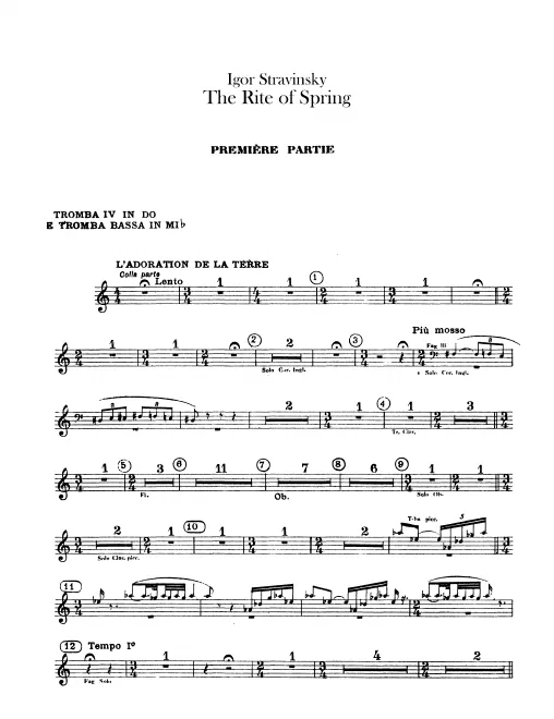 Trumpet 4 (C)/Bass Trumpet (E)