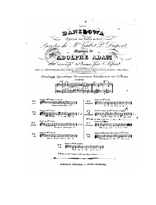 No.6, Duo: "Sous le beau ciel"