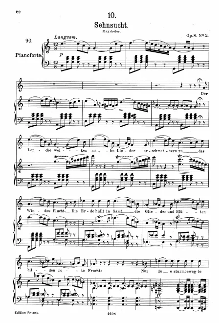 Complete Score (Original / High voice, C major)