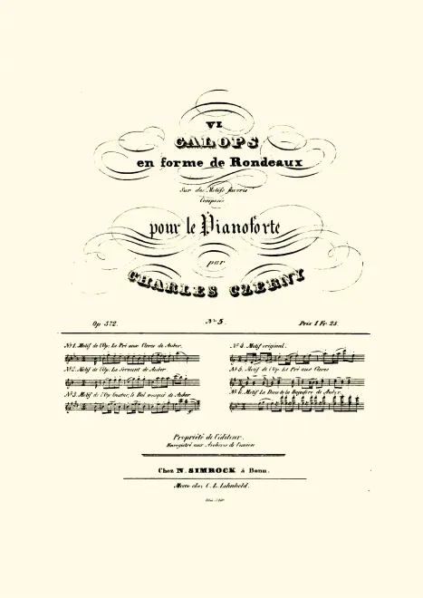 5. Motif de Le pré aux clercs