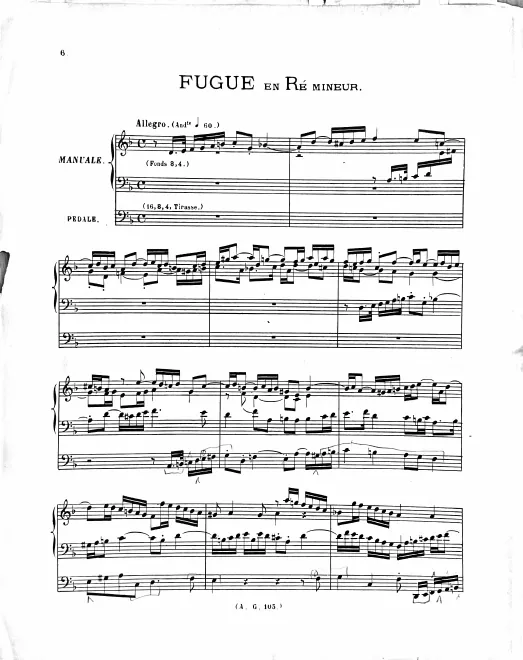 2. Fugue in D minor, HWV 428