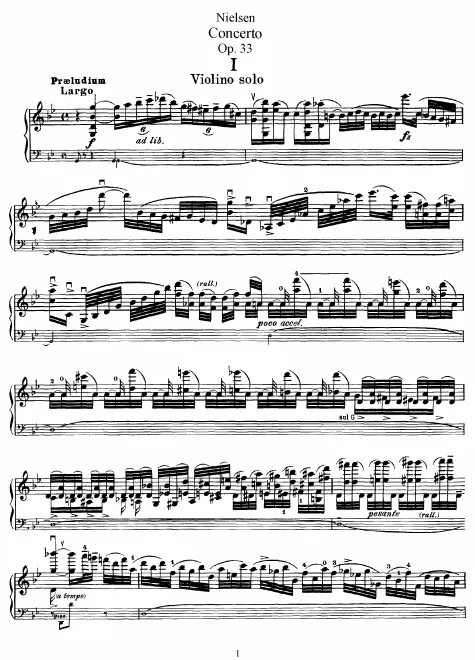 Violin solo