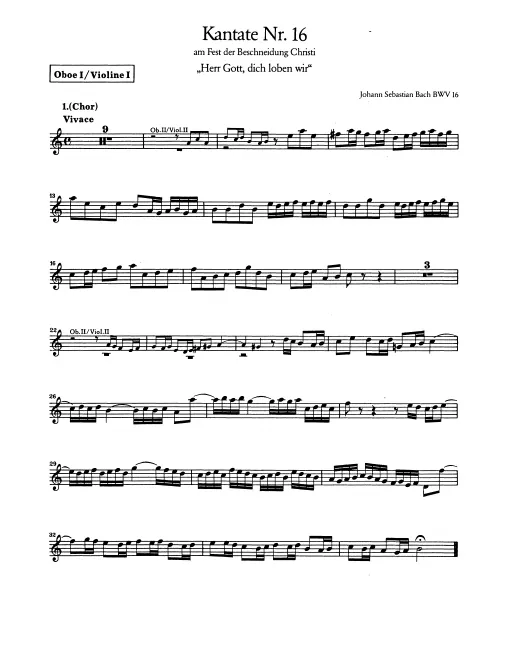 Oboe* 1, 2, Oboe da caccia/English Horn (ad lib.)