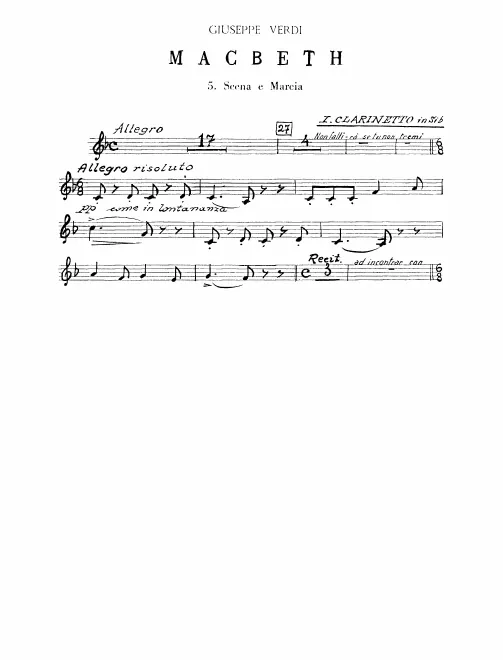 Clarinet 1 (B♭)