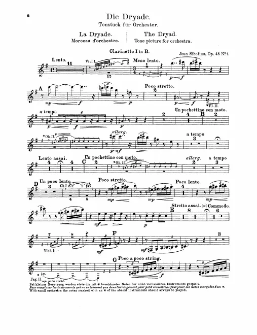 Clarinet 1, 2, Bass Clarinet (B)