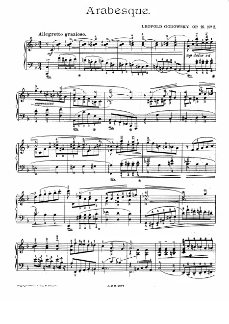 2. Arabesque