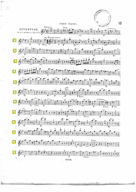 Oboe 1, 2
