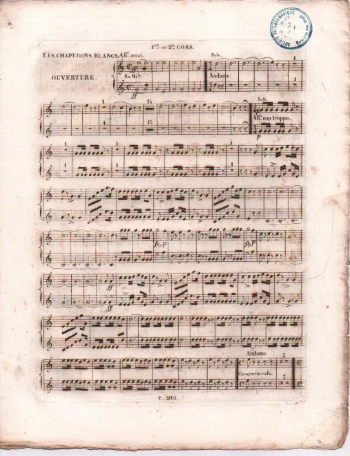 Horn 1/2 (E), 3/4 (B)