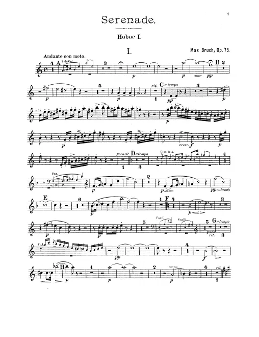 Oboe 1, 2