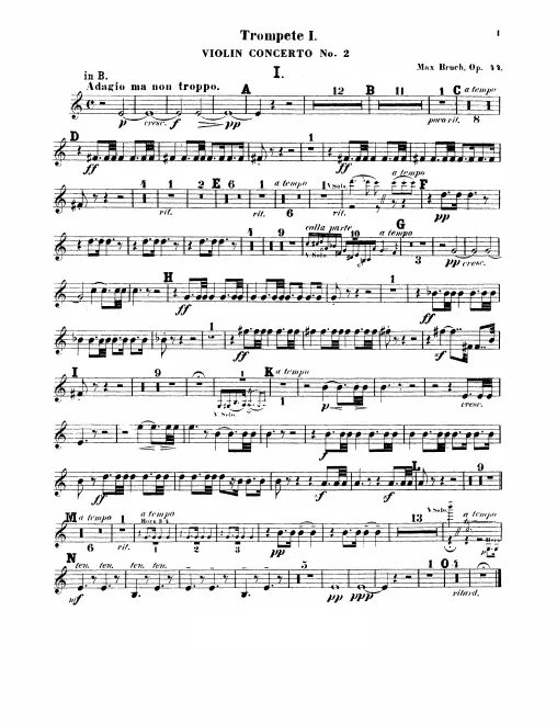 Trumpet 1, 2 (B♭)