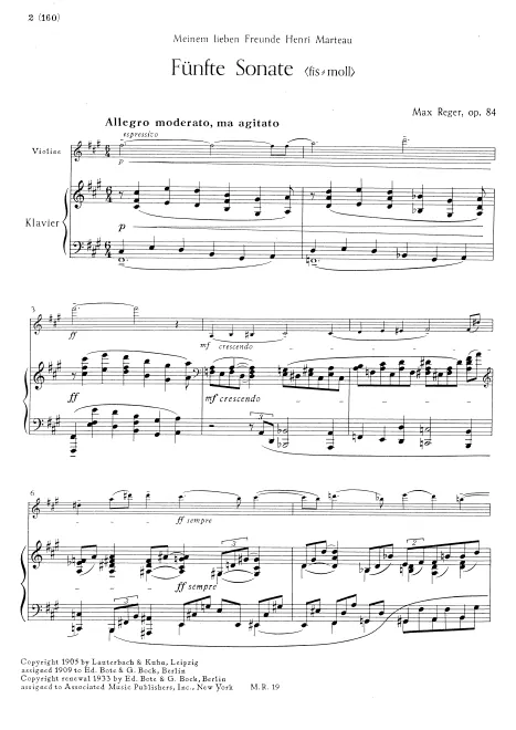 Piano score