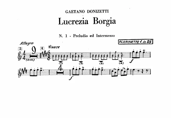 Clarinet 1 (B)