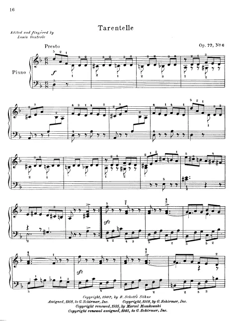 6. Tarentelle
