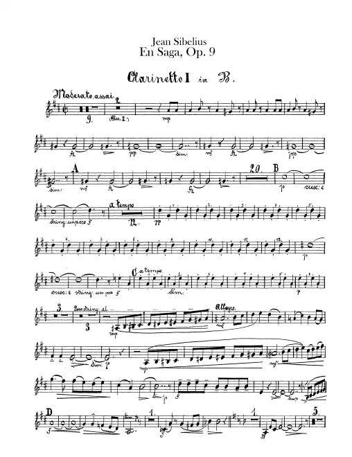 Clarinet 1, 2 (B)