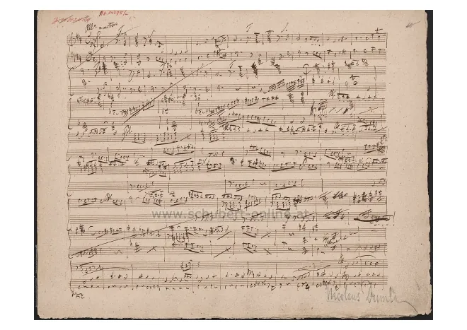 Composer's Manuscript (sketches only)