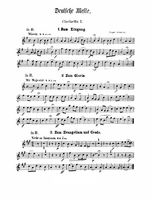 Clarinet 1, 2 (B♭)