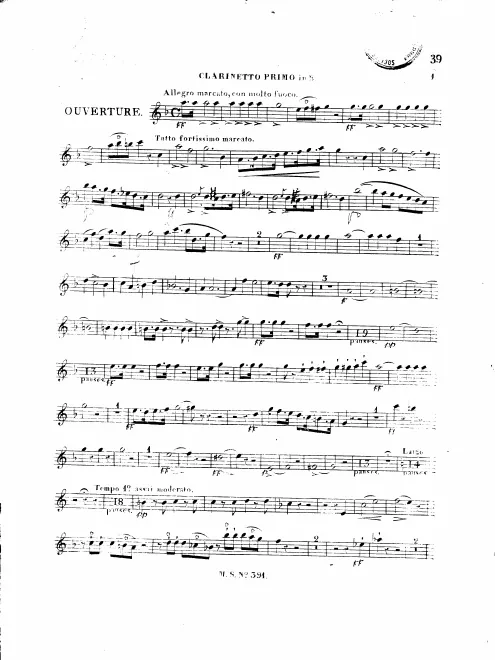 Clarinet 1, 2 (B)